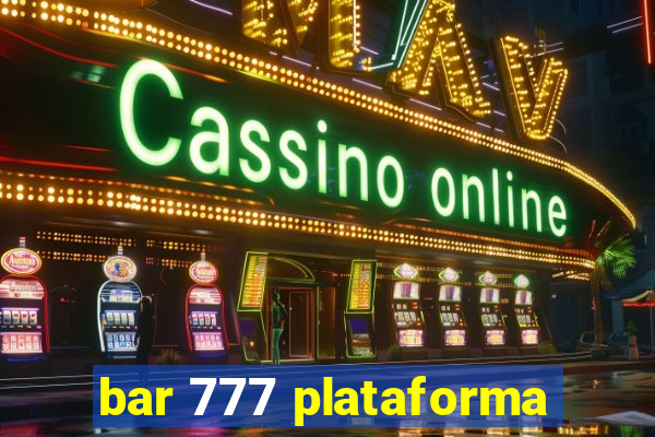 bar 777 plataforma